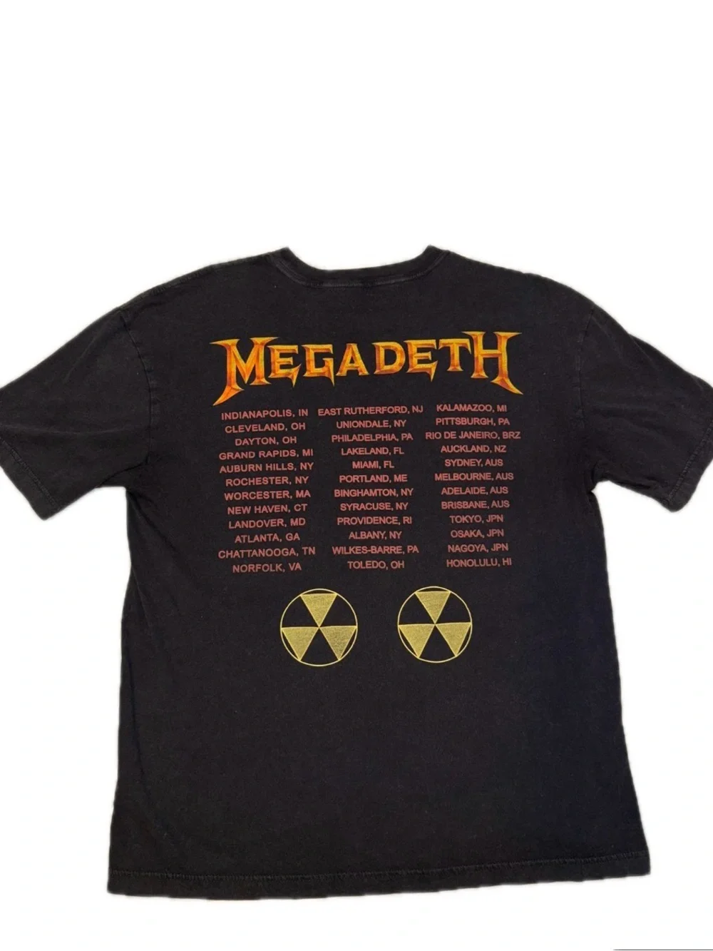 Megadeth Band Tee Vintage Style Graphic Shirt Boxy Fit Men’s L - Picture 2 of 5